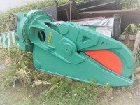 0.7m3(19〜21t)クラス 中古木材切断機 ウッドシァMWS700 マルマテクニカ製
