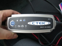 JZX100マーク2 CTEK AC変換充電器取り付け！
