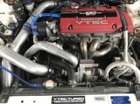ホンダトルネオユーロR VTEC-ターボのエンジンオイル交換完了！