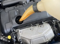 BMWミニのエンジンオイル＆エレメント(オイルフィルター)交換完了