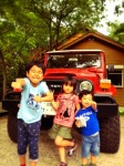 滋賀県のＴさまにランクル４４リフトアップ車両納車の写真いただきました！