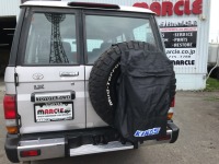 背面タイヤ等に簡単取付!アドベンチャーキングス ヘビーデューティー ダーティー ギヤバック