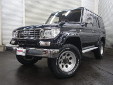 ランクルプラドSXワイドネオクラシックスタイル メッキバンパー&TOYOTAロゴメッキグリル