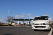 福島トヨペットハイエースフェア2011　福島トヨペット本社へ到着！