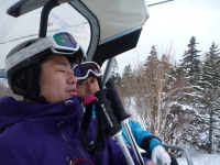 スキー遠足　午前の部　【2011ニーズ札幌スキー遠足】