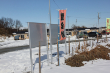 2012年1月30日福島県相馬郡飯舘村　計画的避難区域