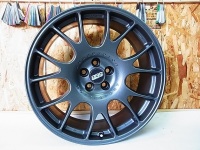BBS CHホイール DIYハイパー塗装?を粉体塗装マットガンメタで色変え