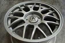 ホンダNSX Type-S純正BBSホイール リフレッシュでワシグレーへ色変え塗装