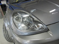 トヨタMR‐S ヘッドライトカバーをFRPで加工製作