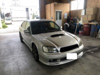 スバルレガシィセダン クリア劣化?ルーフの塗装がパラパラと剥がれてしまった!