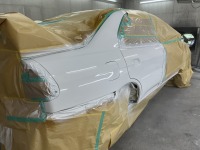 サビリフレッシュ修理 三菱ランサーエボリューションⅣ 外装塗装完了