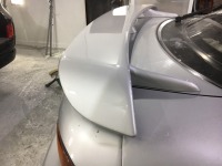 三菱スポーツGTO トランクスポイラー分解し色剥がれを塗装！