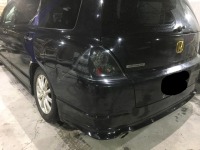 ホンダオデッセイRB2 スリップ事故で左リア周りぶつけてしまい修理依頼!