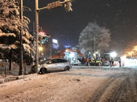 初雪と共に北海道内は事故多発！大通公園横で事故発生の為ラルフ緊急出動♪