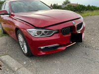 BMW320iの追突フロント破損を車両保険未加入で自費修理ご依頼