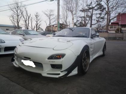 RX-7 FD3S バンパーガード取付！｜チューニングショップ/GTスポーツ車専門店 札幌 ガレージライズアップ｜do-blog（ドゥブログ）