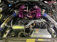R35 GT-R HKS 4.3L GT5565_BBタービン エンジン始動！