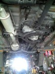 三菱 パジェロミニ 修理 オートマミッション交換
