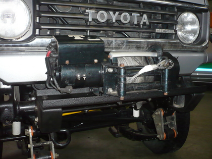 トヨタ ランクル 70 改造 ｐｚｊ70 ウインチ取り付け トップレンジャー 自動車 パーツ カスタムプロショップ 専門店 札幌のガレージアウェイク ドゥブログ