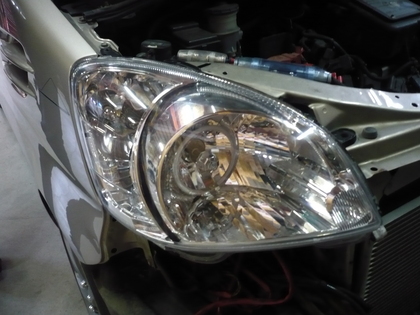 ホンダ ライフ ヘッドライト加工 エアロ装着 自動車 パーツ カスタムプロショップ 専門店 札幌のガレージアウェイク ドゥブログ
