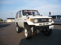 トヨタ ランクル 70 （ＰＺＪ70） リフトアップ　無事納車