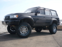 トヨタ ランクル ７０プラド KZJ７８ タイヤ交換