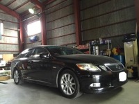 レクサス GS350に車高調取り付け!