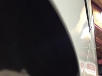 日産 セレナの爪折り! 板金塗装での爪折!