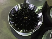 日産 R32スカイライン GT-Rに車高調、BBS LM装着!ブラックミラーの限定品!