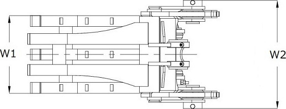 機械式2点止めフォーク「白鳥」仕様図_01