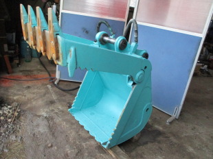 中古0.2m3(5t)クラス ピラニアバケット(フォークバケット)PK14