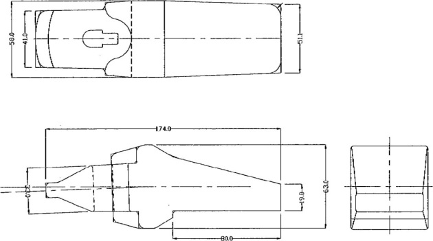 取付場所の汎用性が高いという利点があるL字型のツースアダプター