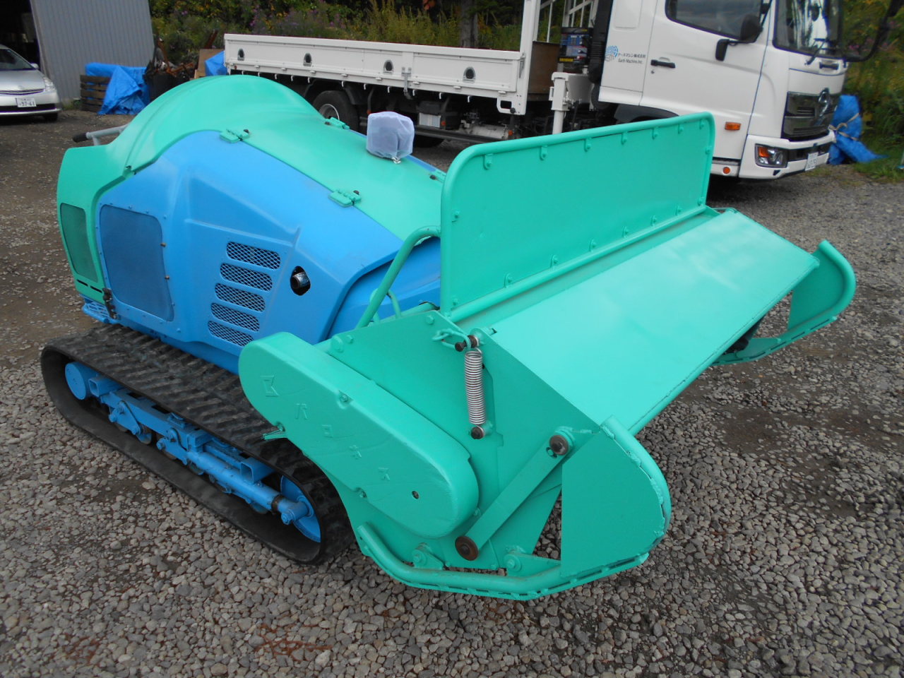 中古共栄社バロネス 搭乗式ハンマーナイフモアHM1550整備完了｜建設 バロネス BARONESS HM1550 ハンマーナイフモア クローラー