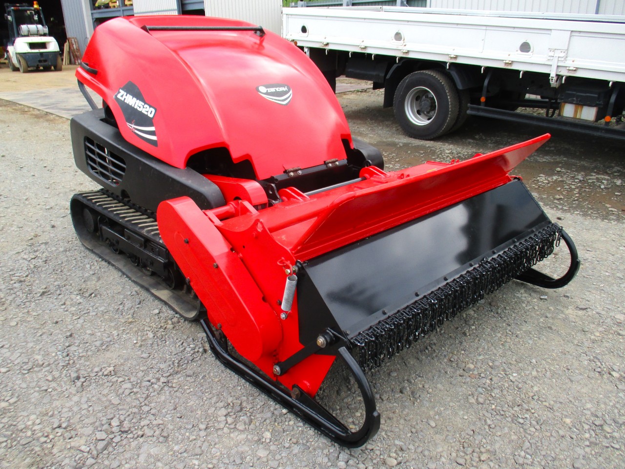 中古搭乗式草刈ハンマーナイフモア ゼノアZHM1520(1765hr)販売｜建設