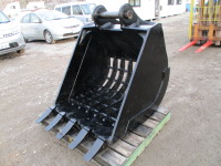 0.7m3(18t)クラス 中古スケルトンバケット 網目(メッシュ)寸法 120×150mm