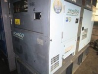 2012年製 中古ディーゼル発電機 80/100KVA 北越工業(AIRMAN) SDG100S7B1