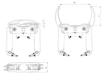 チルトローテーターオプション装置グリッパーカセットの詳細/寸法
