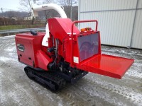 中古ゼノア自走式木材破砕チッパーシュレッダーSR3000-2 960hr