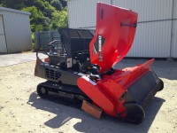 中古草刈ハンマーナイフモアZHM1550RR 正逆回転機能付 1,945hr