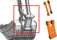 バケットリンク(Hリンク､Iリンク)｜建設機械用アタッチメント開発/設計