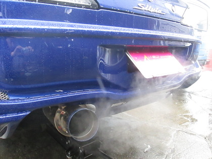 S15シルビア GPスポーツマフラー取り付けとエンドレスブレーキパッド