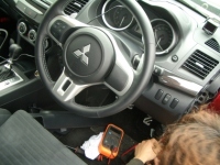 ランサーＥＶＯ１０　ＧＰＳ付レーダー取付の感想