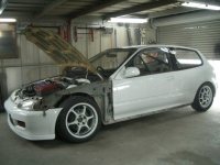 デモ4号機花道太郎号製作状態（完成間近編）