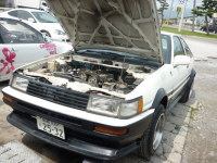 4スロットル・AE８６・過酷なエンジンに添加剤注入！