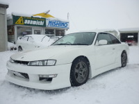 中古車販売・S14シルビア後期Kｓ・フルエアロ・ドリフト仕様・販売