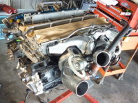 GTR・RB26改RB２８チューニング・タービン類が付きました。