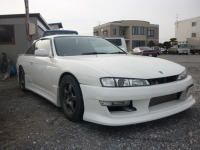 中古車販売／S14シルビア後期・チューニング車両・本日納車。