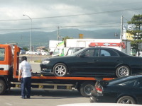 JZX９０チェイサー　ドラッグ仕様　本日富山に納車で出発