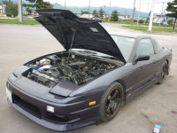 １８０SX　WAKOSエンジンオイル・フィルター交換