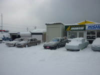 早起きオヤジ　道南も大雪　連日の雪かき作業です。